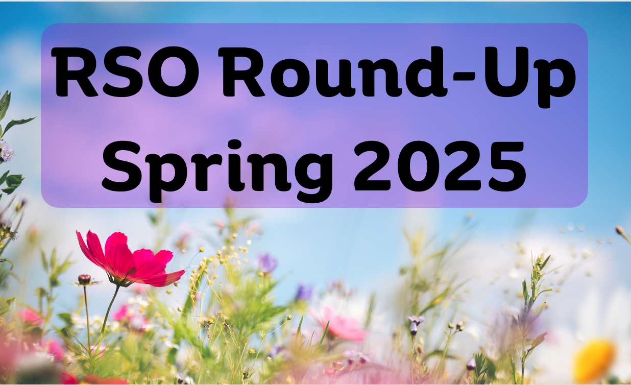 Spring 2025 RSO Round-Up Banner